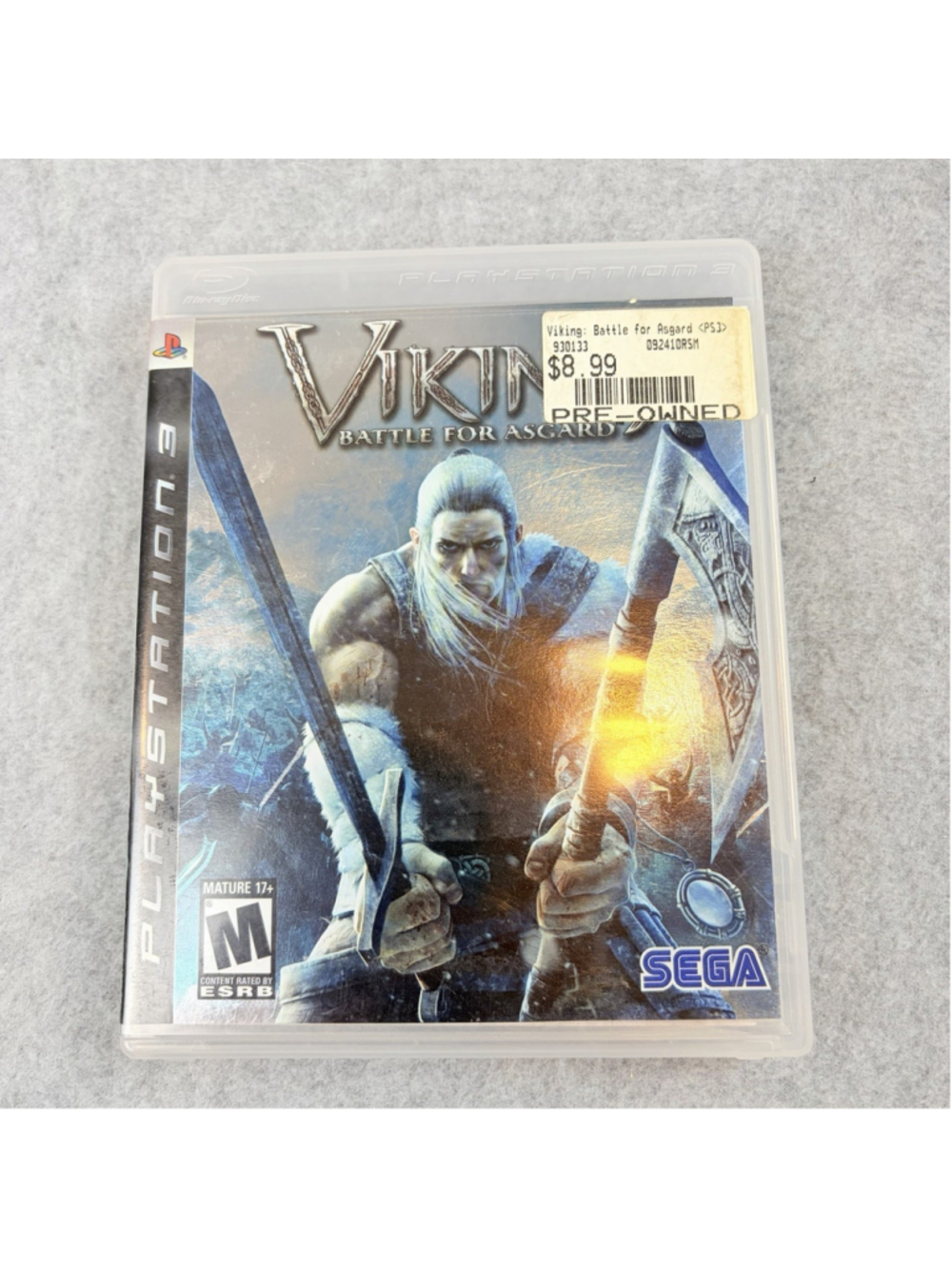 Viking: Battle for Asgard (Sony PlayStation 3, 2008) CIB Very Good